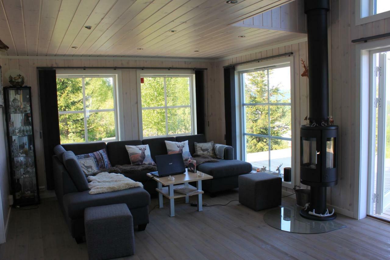 Luxury Mountain Villa Strandlykkja Екстер'єр фото
