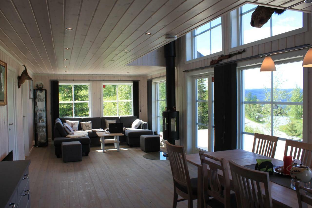 Luxury Mountain Villa Strandlykkja Екстер'єр фото